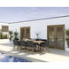 Sorrento Natural / Arashi Black Outdoor Dining Chair